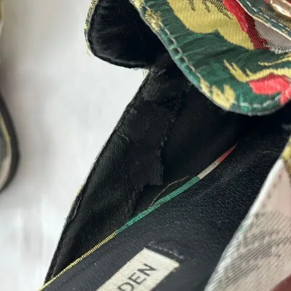 Steve Madden Kandi Queen Bee Flats Mules Floral Women's 9 - Picture 4 of 5